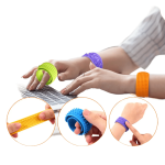 ⁦سوار التحفيز الحسي الملون (6) قطع⁩ - الصورة ⁦3⁩